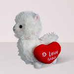 Alpaca with Heart „I love you“ (18 cm)