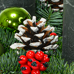 Adventskranz Green Santa (Ø 35 cm) mit Ferrero Giotto 3er