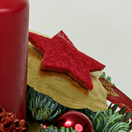 Adventskranz Red Glory (Ø 30 cm) mit Ferrero Giotto 3er