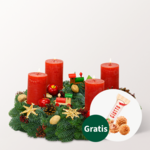 Adventskranz Oh Du Fröhliche (Ø 35 cm) mit Ferrero Giotto 3er