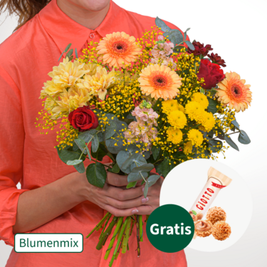 Blumenmix Sommerschönheit mit Ferrero Giotto 3er