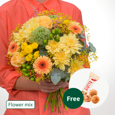 Flower Mix Blumenwunder with 3 Ferrero Giotto