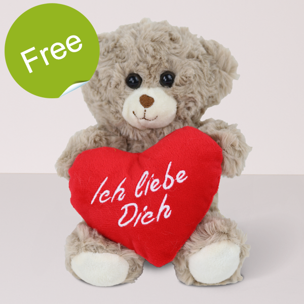 Teddy Bear „Ich liebe dich“ (18 cm)