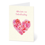 Motivkarte „Alles Liebe zum Valentinstag“