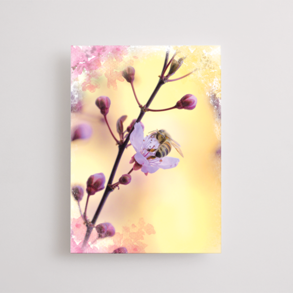 Greeting Card Bee