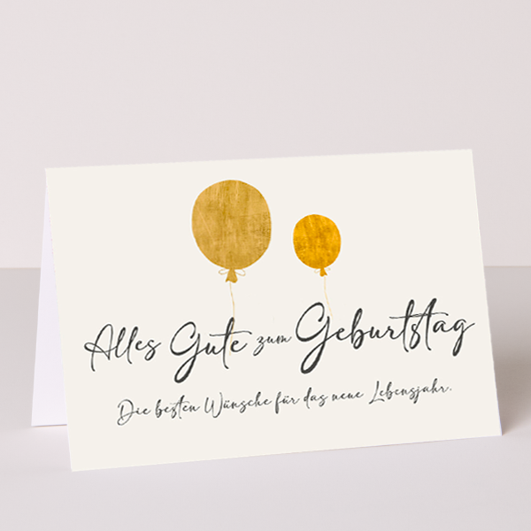 Greeting Card „Alles Gute zum Geburtstag“