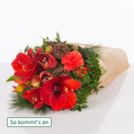 Blumenmix Winterblüten mit Ferrero Giotto 3er