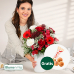 Blumen Mix Winterflirt mit Ferrero Giotto 3er