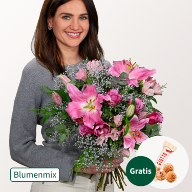 Blumenmix Blumenfreude mit Ferrero Giotto 3er