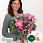 Flower Mix Blumenfreude with 3 Ferrero Giotto