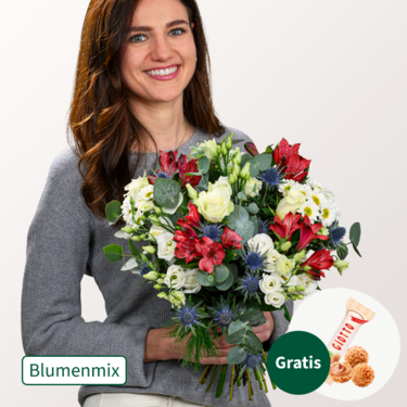 Blumenmix Winterwiese mit Ferrero Giotto 3er