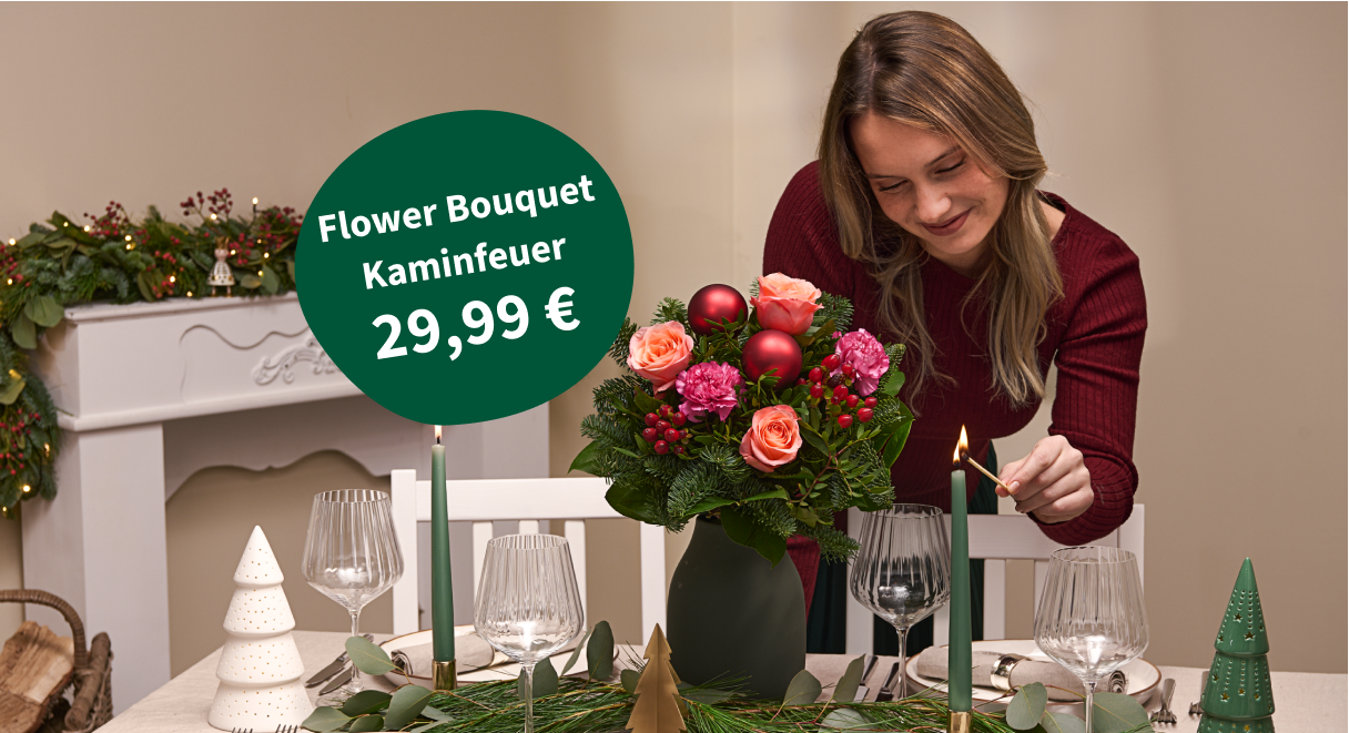 Flower Bouquet Kaminfeuer 29,99 €