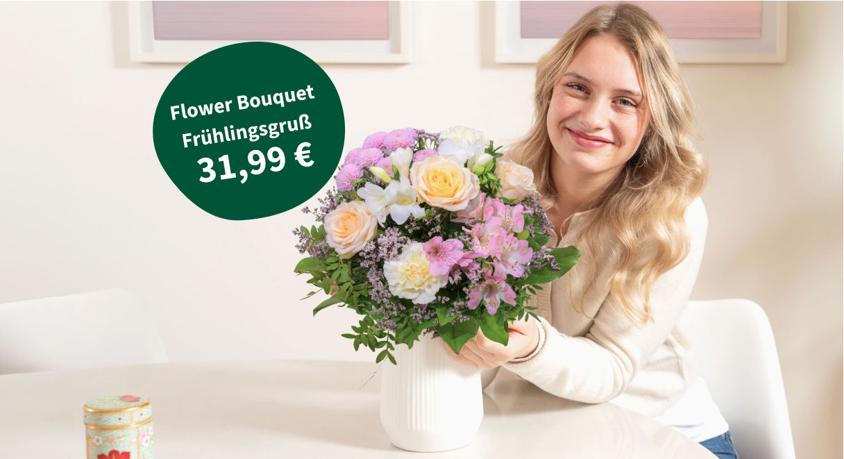 Flower Bouquet Frühlingsgruß for 31,99 €