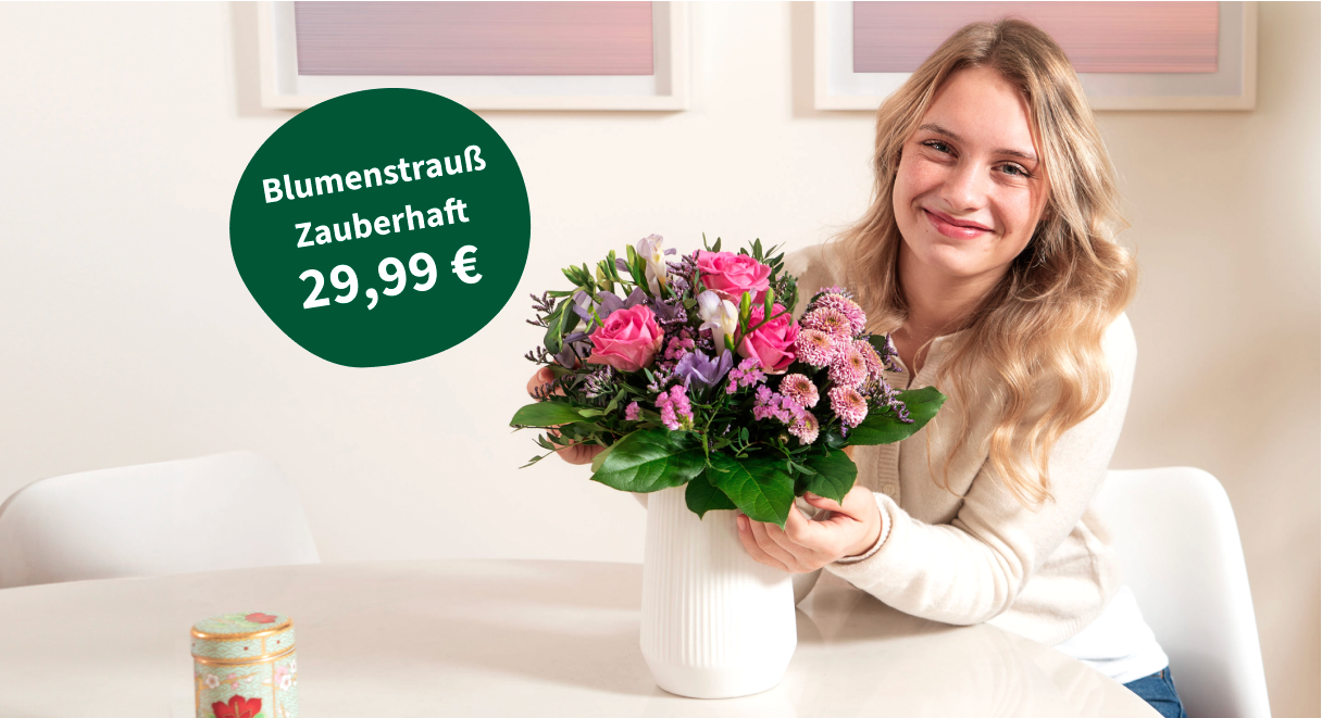 Blumenstrauß Zauberhaft für 29,99 €