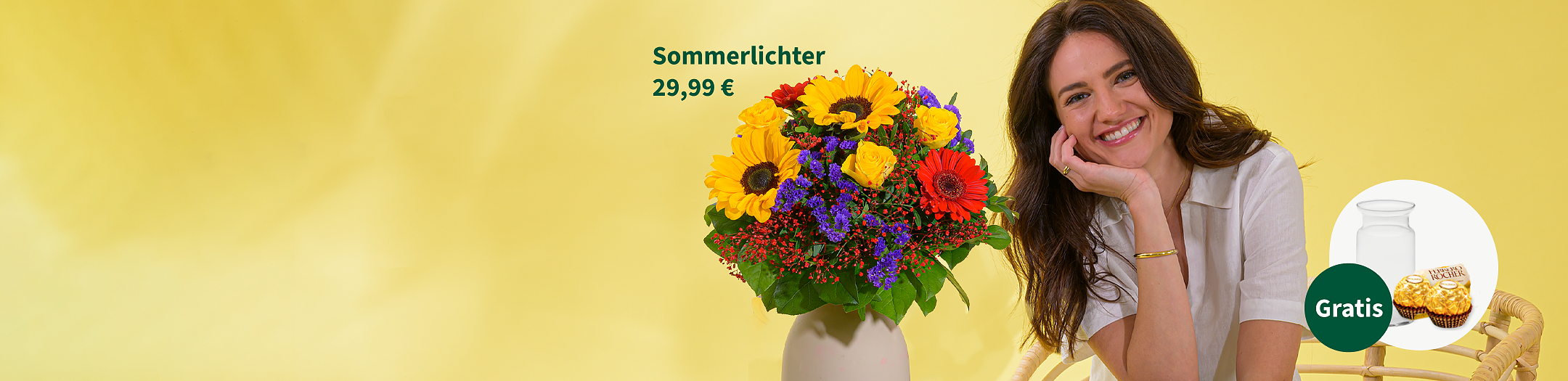 Blumenstrauß Sommerlichter für 29,99 €